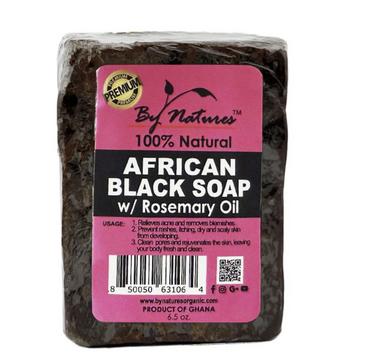 BY NATURES African Black Soap (6.5oz)